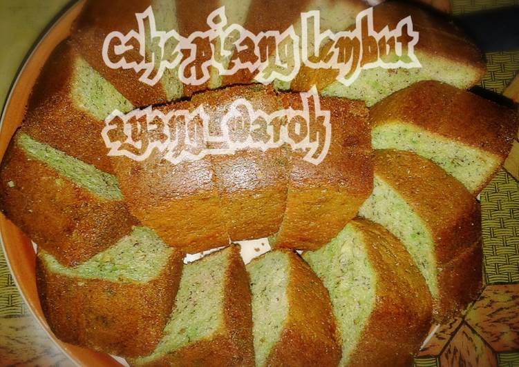 Resep Cake pisang raja super lembut Dari Ayang_reog