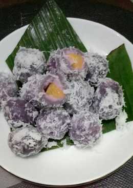 Kelepon Ubi Ungu Isi Pisang#BikinRamadhanBerkesan