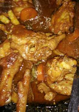 Ayam kecap bumbu giling