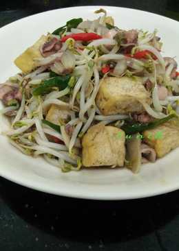Toge Tumis Cumi Asin
