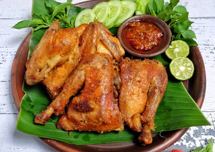 Resep Ayam goreng Kalasan oleh Susi Agung - Cookpad
