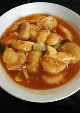 Tofu Asam Manis Pedas