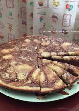 Marmer Cake Wajan ala #dapurnyaumminyaaisyah