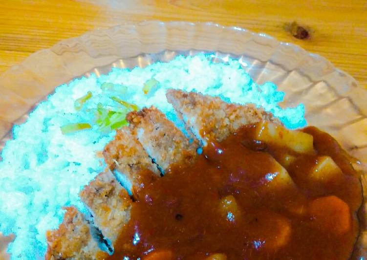 gambar untuk resep makanan Chicken Katsu Curry with Rice