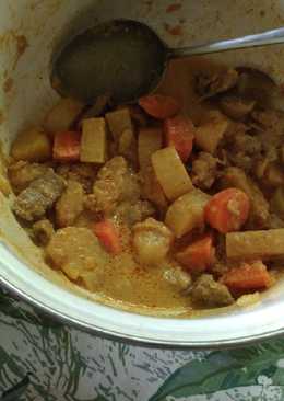 Vegetable Mutton Curry