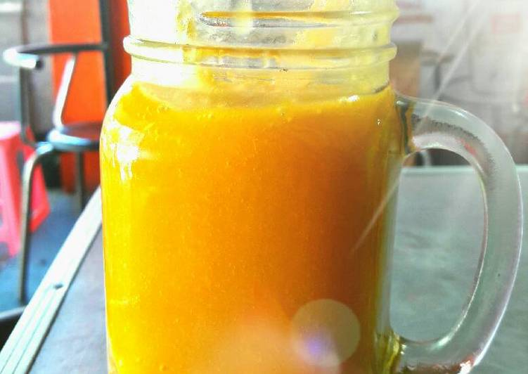 resep Mango Orange Juice