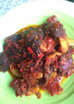 Dendeng Balado Kentang