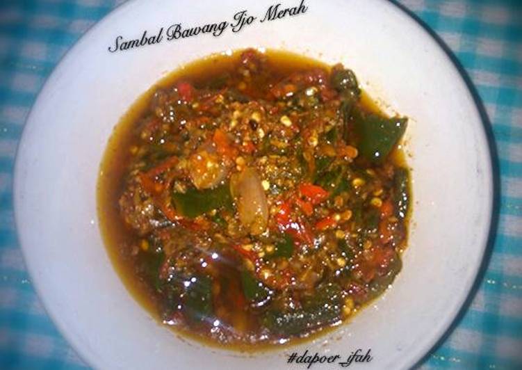 Resep Sambal Bawang Ijo Merah Karya Dish by Ifah