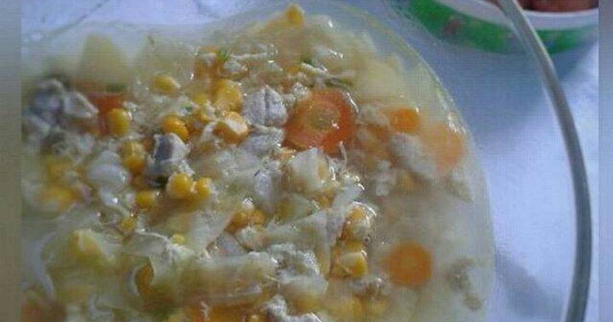 Resep Sop ayam jagung ala Tyara Kesuma