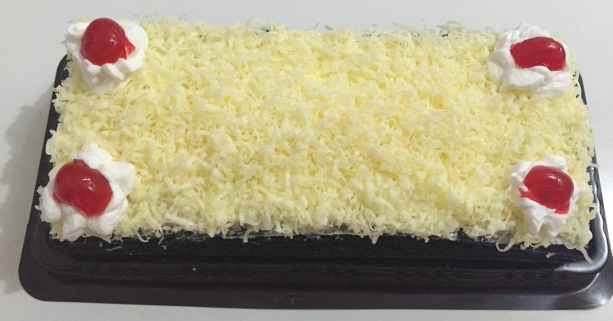 Resep Brownis Kukus Ketan Hitam