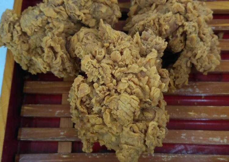 gambar untuk resep makanan Ayam Krispy Ala KFC