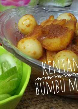 Kentang telur bumbu merah (#pr_masakankentang)