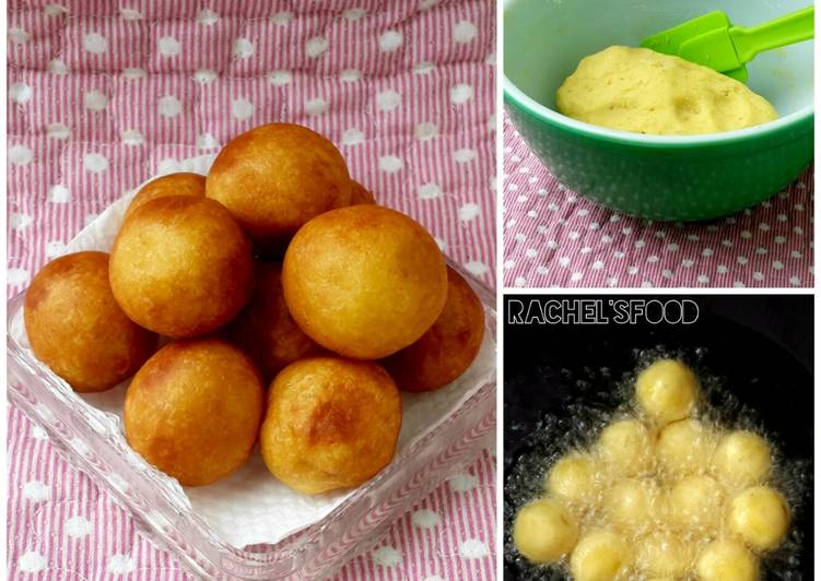 resep lengkap untuk Bola-bola Ubi Goreng