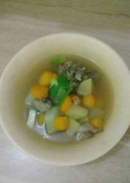 Sop iga"tanpa bumbu ulek/halus