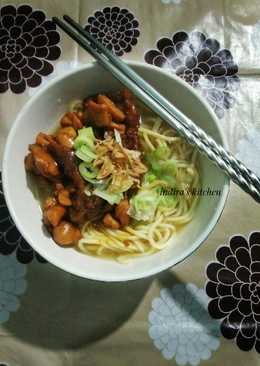 Mie Ayam (pakai minyak ayam)