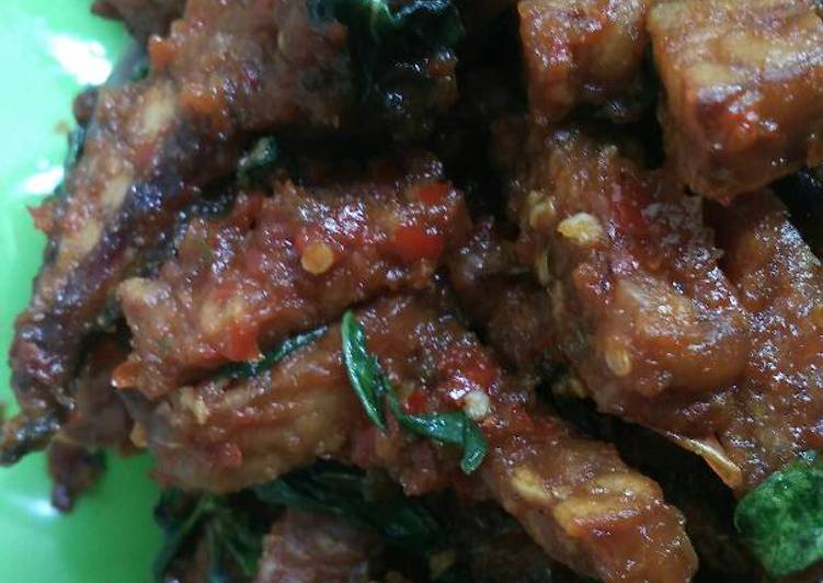 Resep Tongkol tempe balado Dari rhia pupung