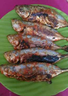 Kembung panggang teflon bumbu sambel tomat