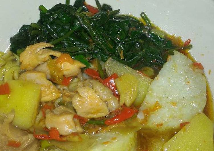 Resep Mie Kangkung Kuah Pedas Nikmat Kiriman dari Bubu Sugar