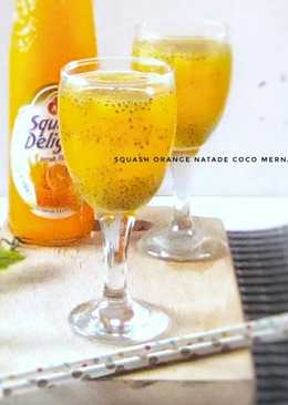 Squash orange nata de coco