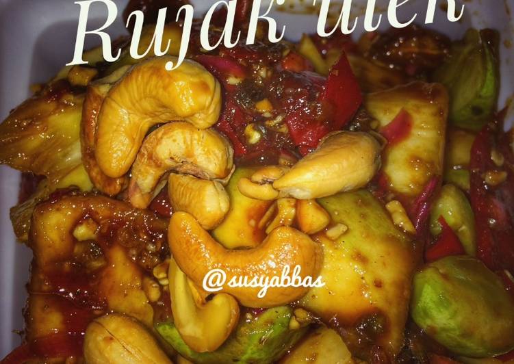 Resep Rujak ulek Oleh Susy Abbas