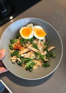 Bubur ayam sehat dan mudah