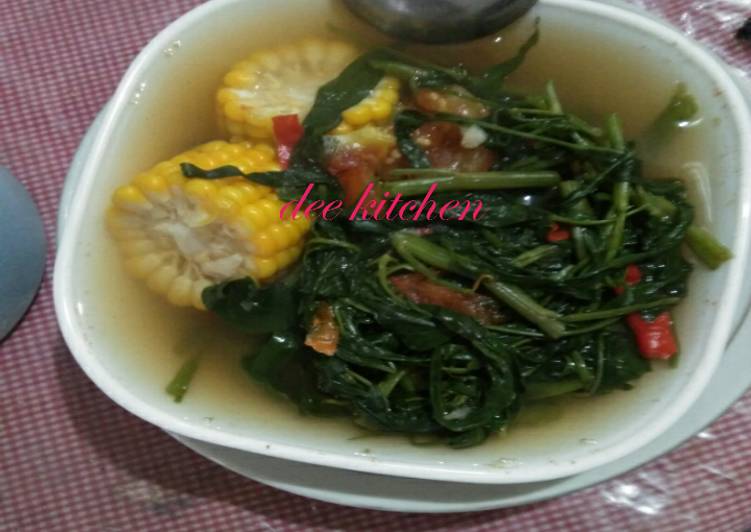 gambar untuk resep makanan Sayur asem kangkung