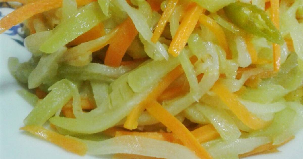 219 resep sayur oseng labu siam wortel enak dan sederhana - Cookpad