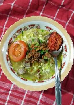 Soto Daging Kuah Bening