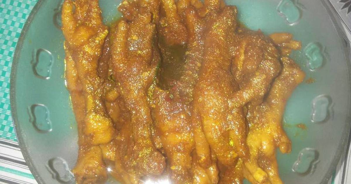 Resep Ceker Ayam Kecap Pedas ala Elly Febriyanti