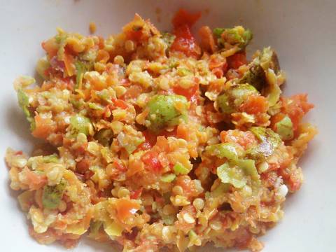 Sambal petir gandaria recipe step 1 photo