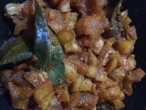 Sambel goreng krecek & kentang recipe step 4 photo