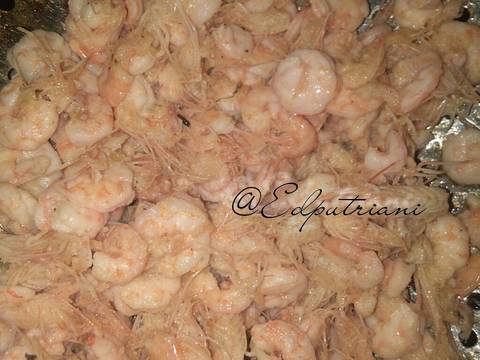 Udang sambal bajak pete recipe step 4 photo