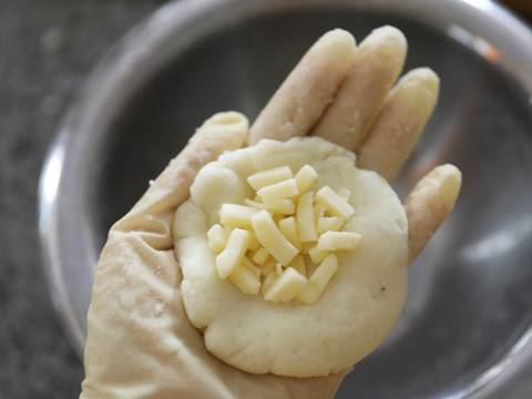 Mochi kentang, Snack musim gugurnya Korea recipe step 7 photo