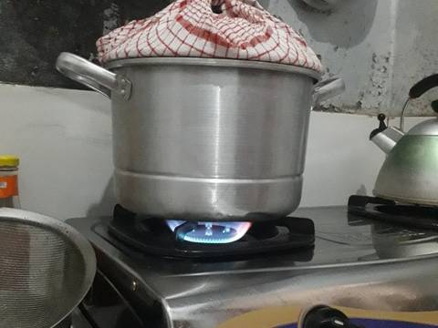 Putu ayu ubi ungu recipe step 6 photo