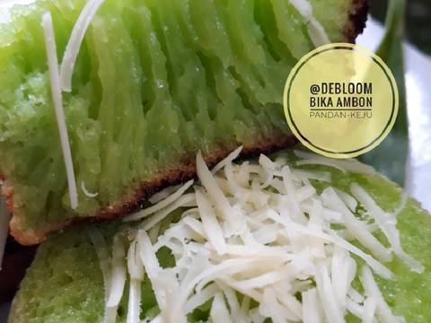 338. Bika Ambon Pandan-Keju Menul recipe step 12 photo