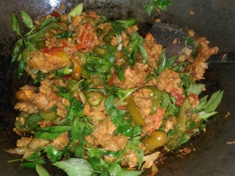 Sambel Oncom Cabe Gendot recipe step 10 photo