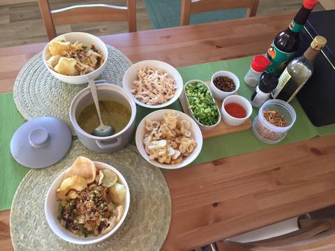 Bubur ayam bumbu kuning recipe step 5 photo