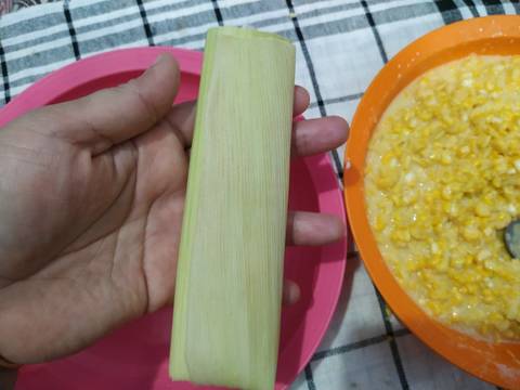 Lepet Jagung recipe step 8 photo