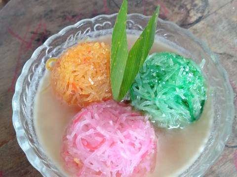 Putu Bihun kuah kinca recipe step 3 photo