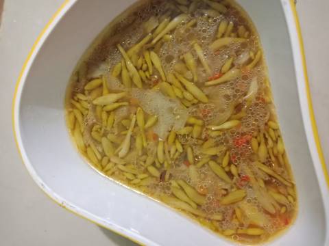 Tumis Kuah Kembang Kates Minimalis No Pahit ala Suami #tips recipe step 3 photo