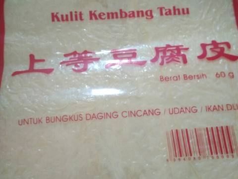 Ayam gulung kembang tahu #siap ramadan recipe step 2 photo