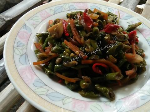 Oseng Kacang Panjang dan Wortel #Day 3