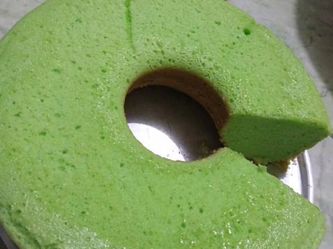 Bolu jadul pandan santan recipe step 7 photo