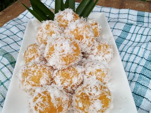 Klepon/onde-onde/buah melaka labu manis enak recipe step 6 photo