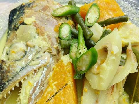 Gangan nangka kepala telang recipe step 4 photo