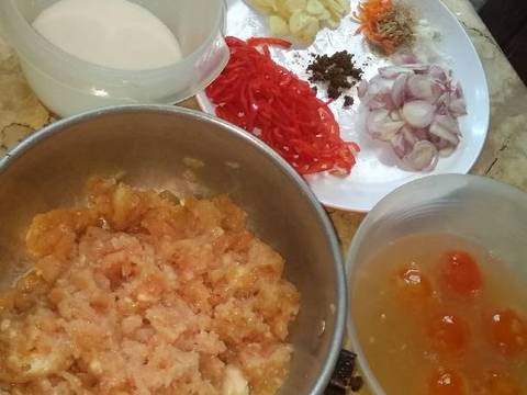Gadon Ayam Telor Asin recipe step 2 photo