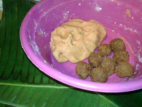 Mendut Ubi Kuning Isi Unti (#postingrame2_recook umbiumbian) recipe step 3 photo