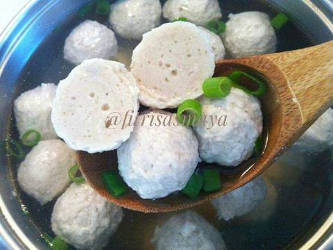 Resep Bakso Ayam (#tips membuatnya) >