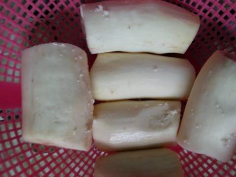 Sengkulun/awug-awug singkong recipe step 2 photo