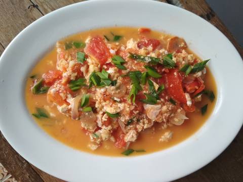 Orak arik telur tomat π
π₯π³